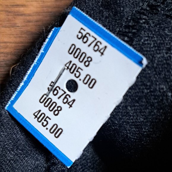 Prada Milano Men's Dress Pants Gray Check Button Fly Slim Fit Size 37x32 / 56 - Picture 3 of 16